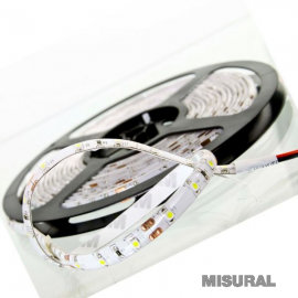 Tira led 3528 60 led x mt interior ip 33 amarillo 12 v 5 mts l/clasica